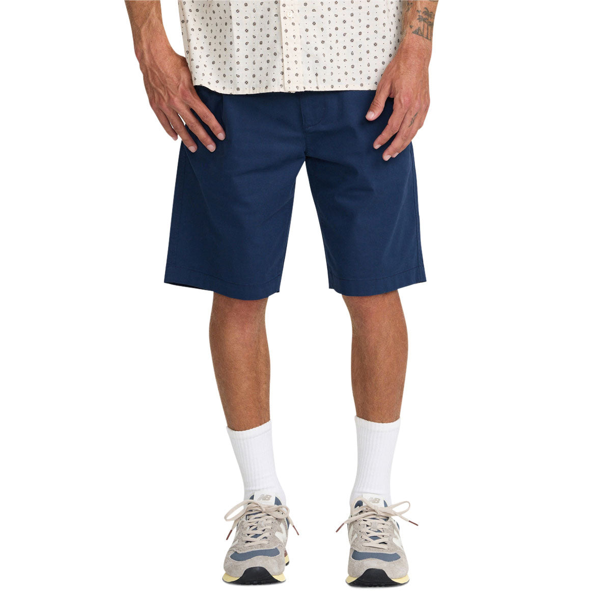 RVCA Weekend Stretch 2 Shorts - Navy Marine image 2