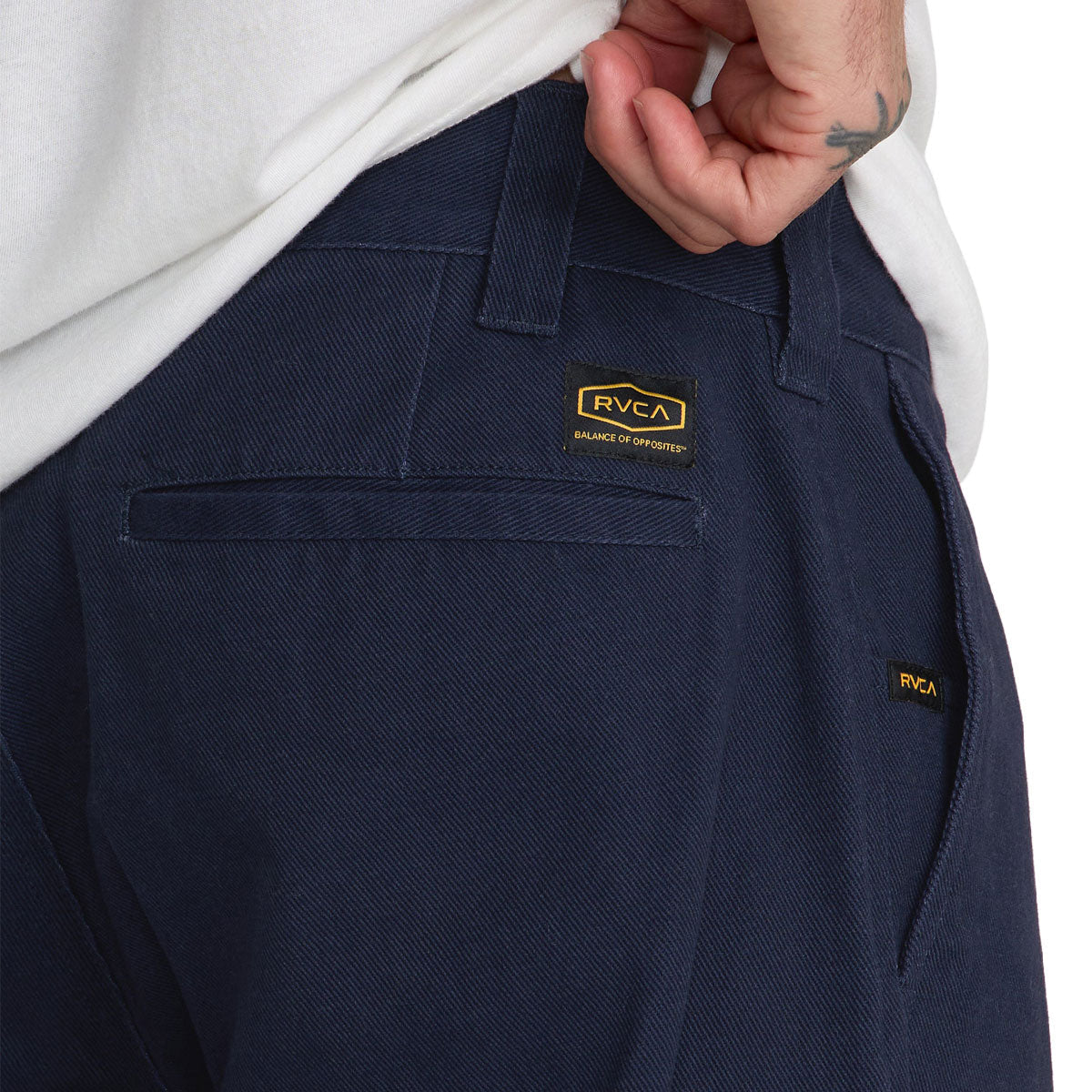 RVCA Americana Chino 2 Pants - Navy Marine image 4