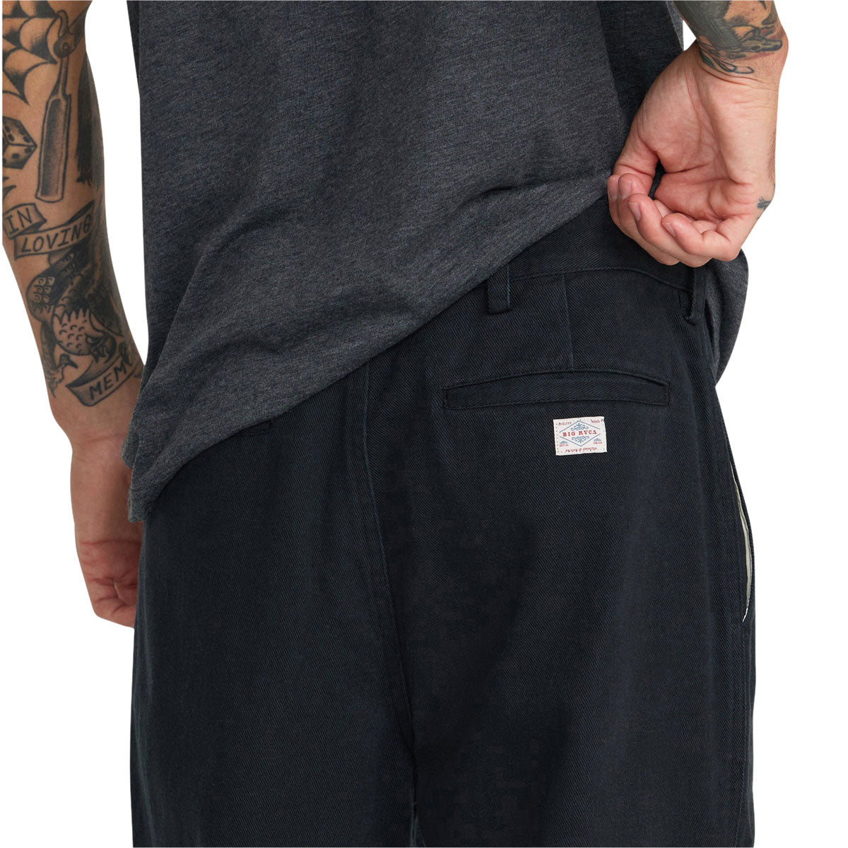 RVCA Big RVCA Chino Pants - RVCA Black image 3