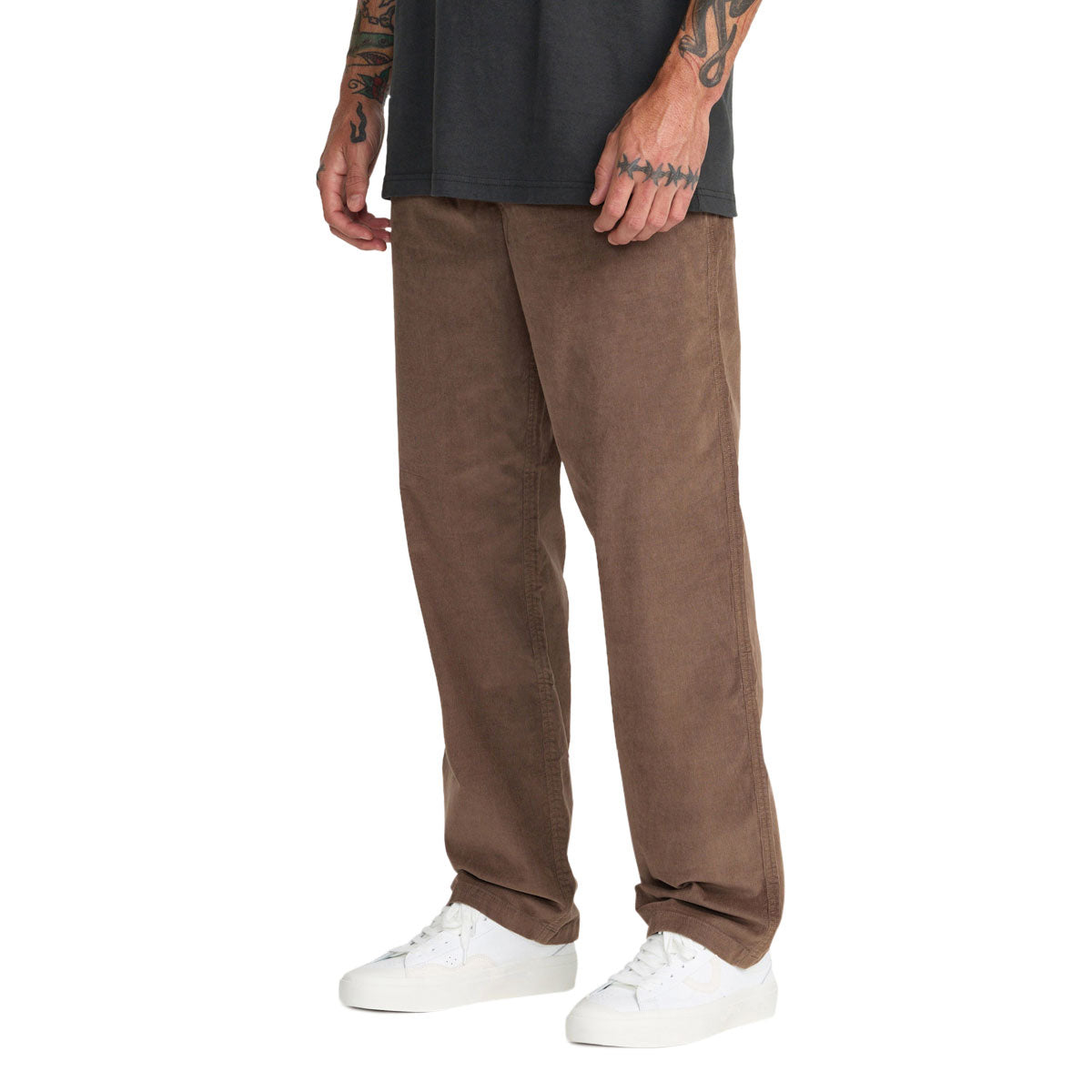 RVCA Vacancy Cord Elastic Pants - Mushroom image 3