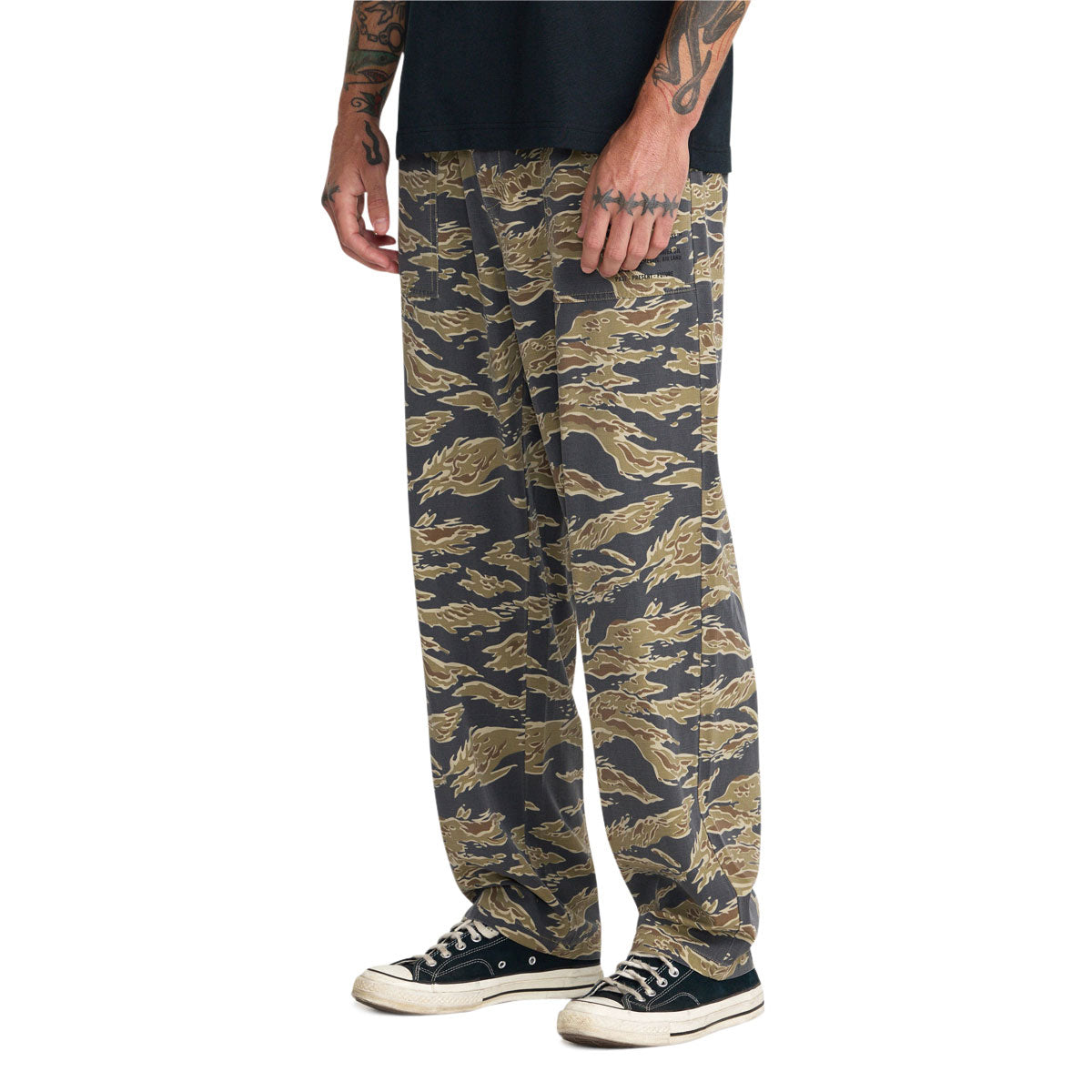 RVCA Mil Utility Pants - Tiger Camo image 3