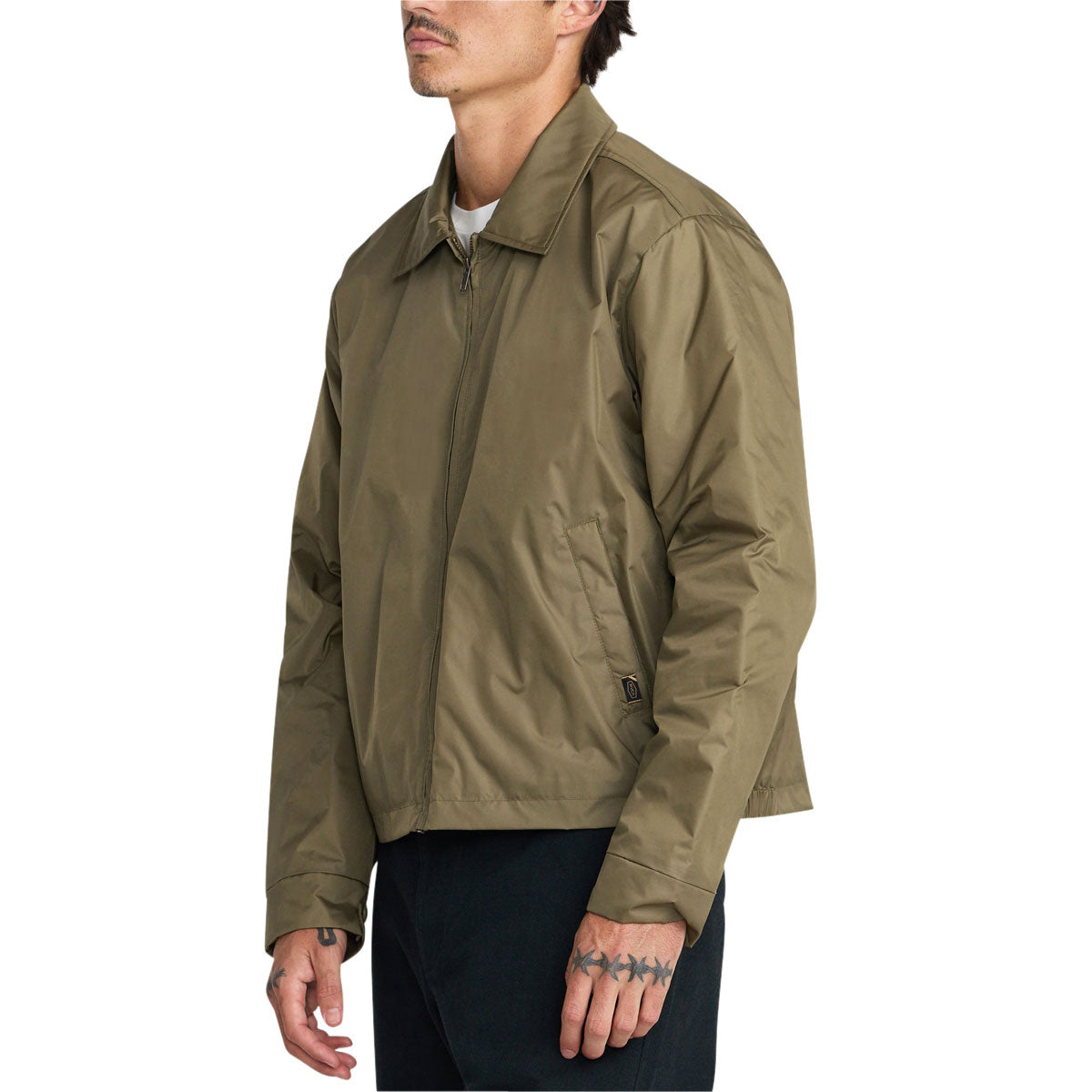 RVCA Dayshift Windbreaker Jacket - Light Olive image 3