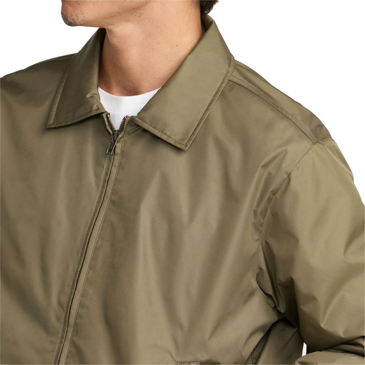 RVCA Dayshift Windbreaker Jacket - Light Olive image 4