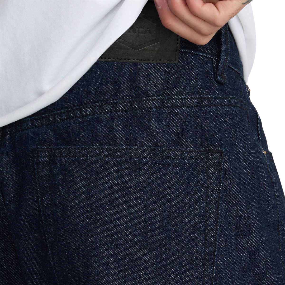 RVCA True Fit Denim Jeans - Blue Rinse image 4