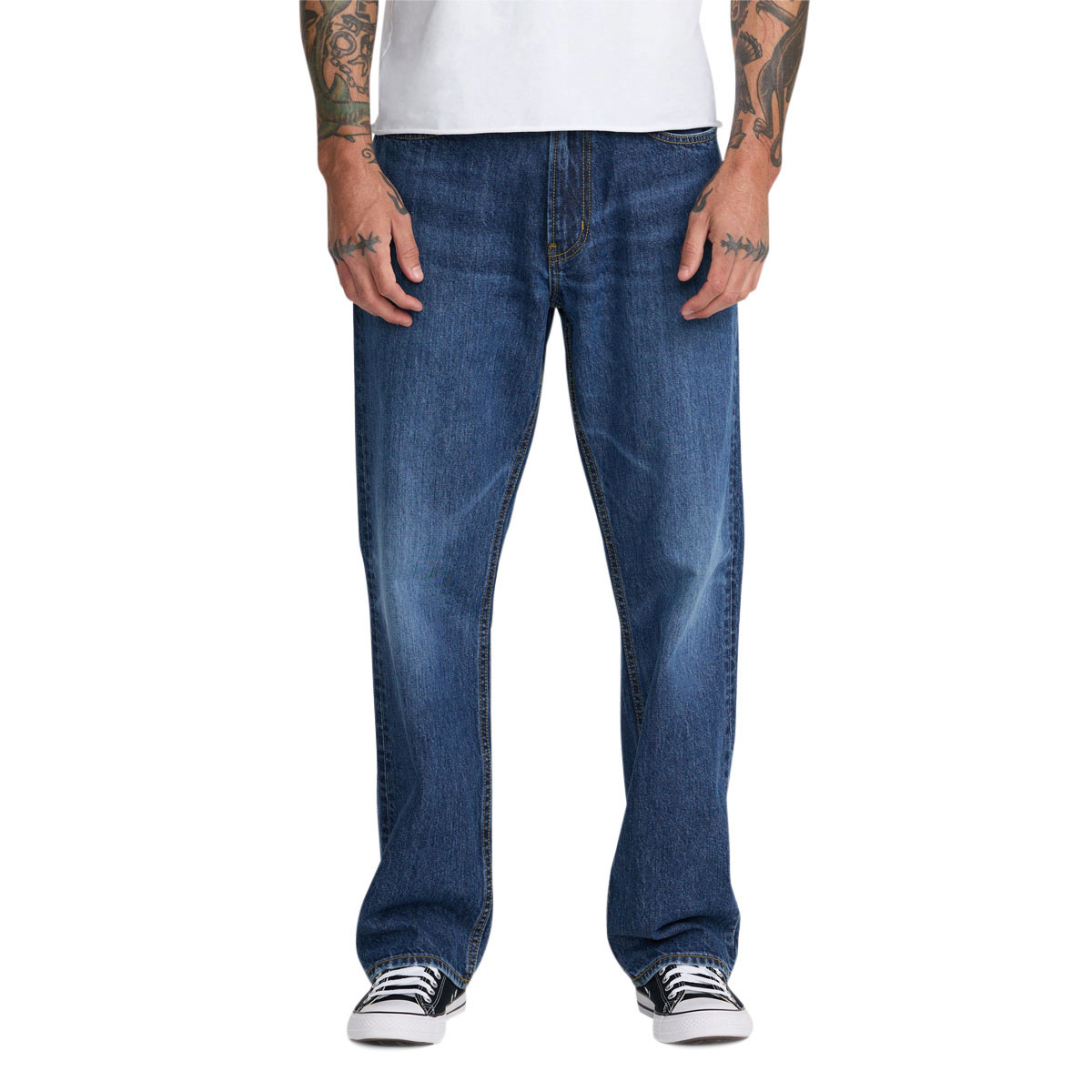 RVCA True Fit Denim Jeans - Stone Blue image 1