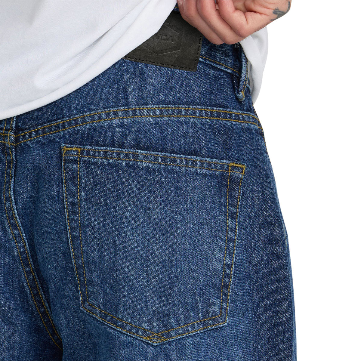 RVCA True Fit Denim Jeans - Stone Blue image 4