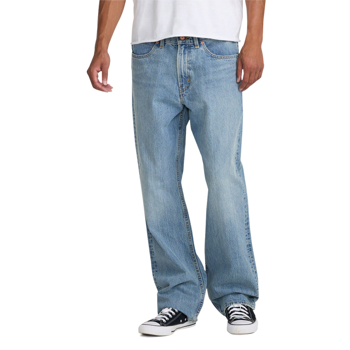 RVCA Americana Dayshift Denim Jeans - Stone Wash image 1