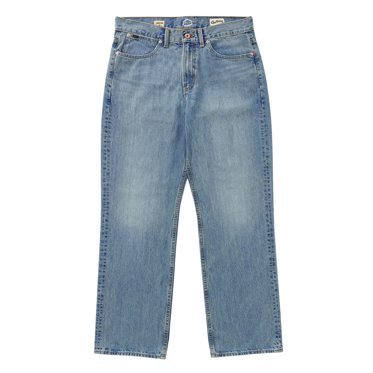 RVCA Americana Dayshift Denim Jeans - Stone Wash image 4