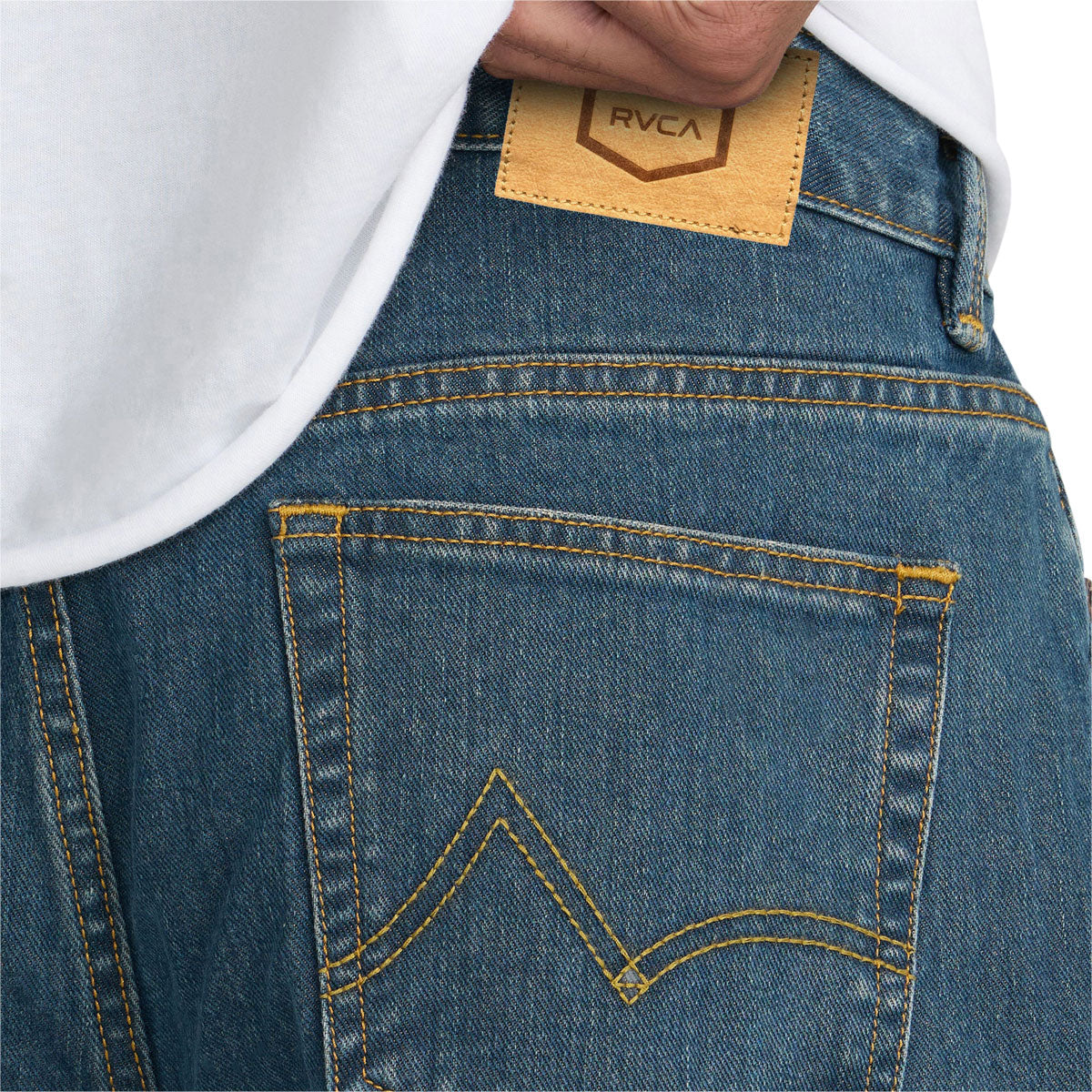 RVCA Big Denim Jeans - Dark Vintage image 4