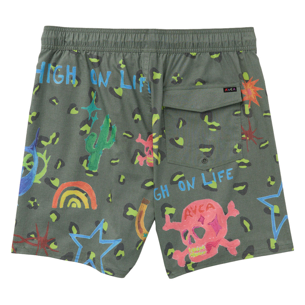 RVCA Dani Skull Elastic 17
