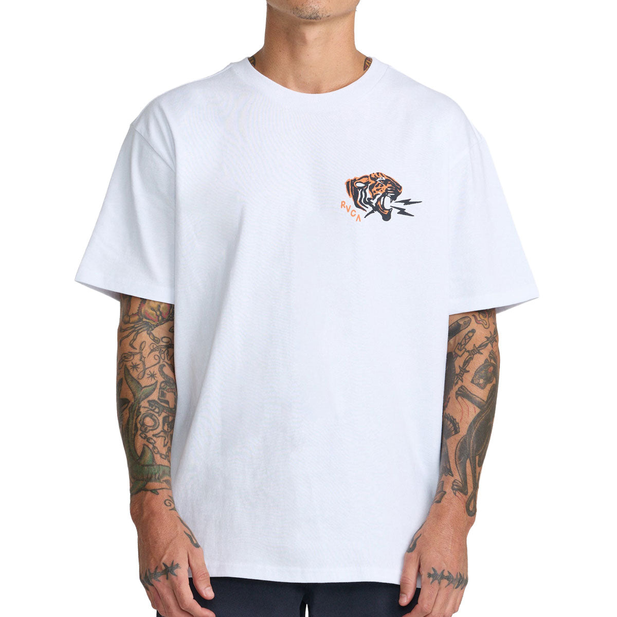 RVCA Bengal Supply T-Shirt - White image 3