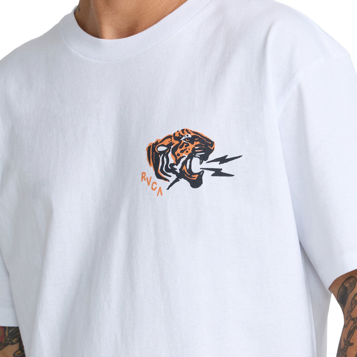RVCA Bengal Supply T-Shirt - White image 5