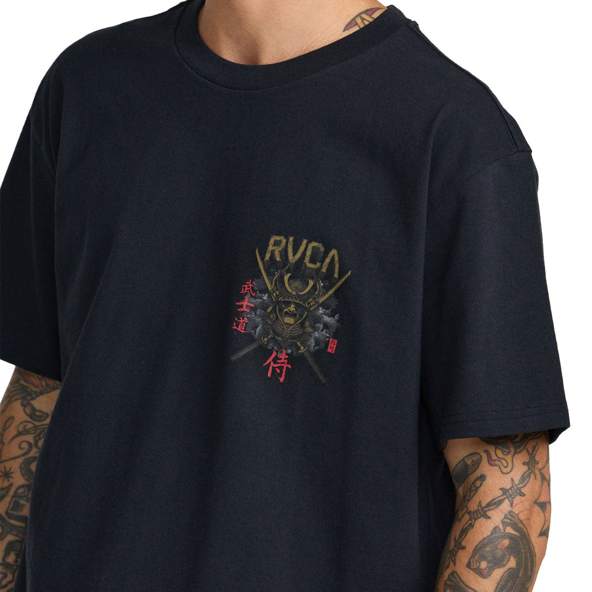 RVCA Bushido T-Shirt - Black image 5