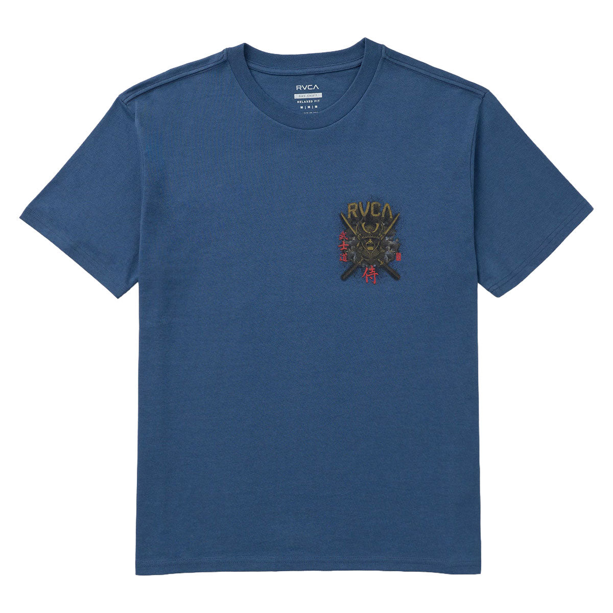 RVCA Bushido T-Shirt - Dark Denim image 2