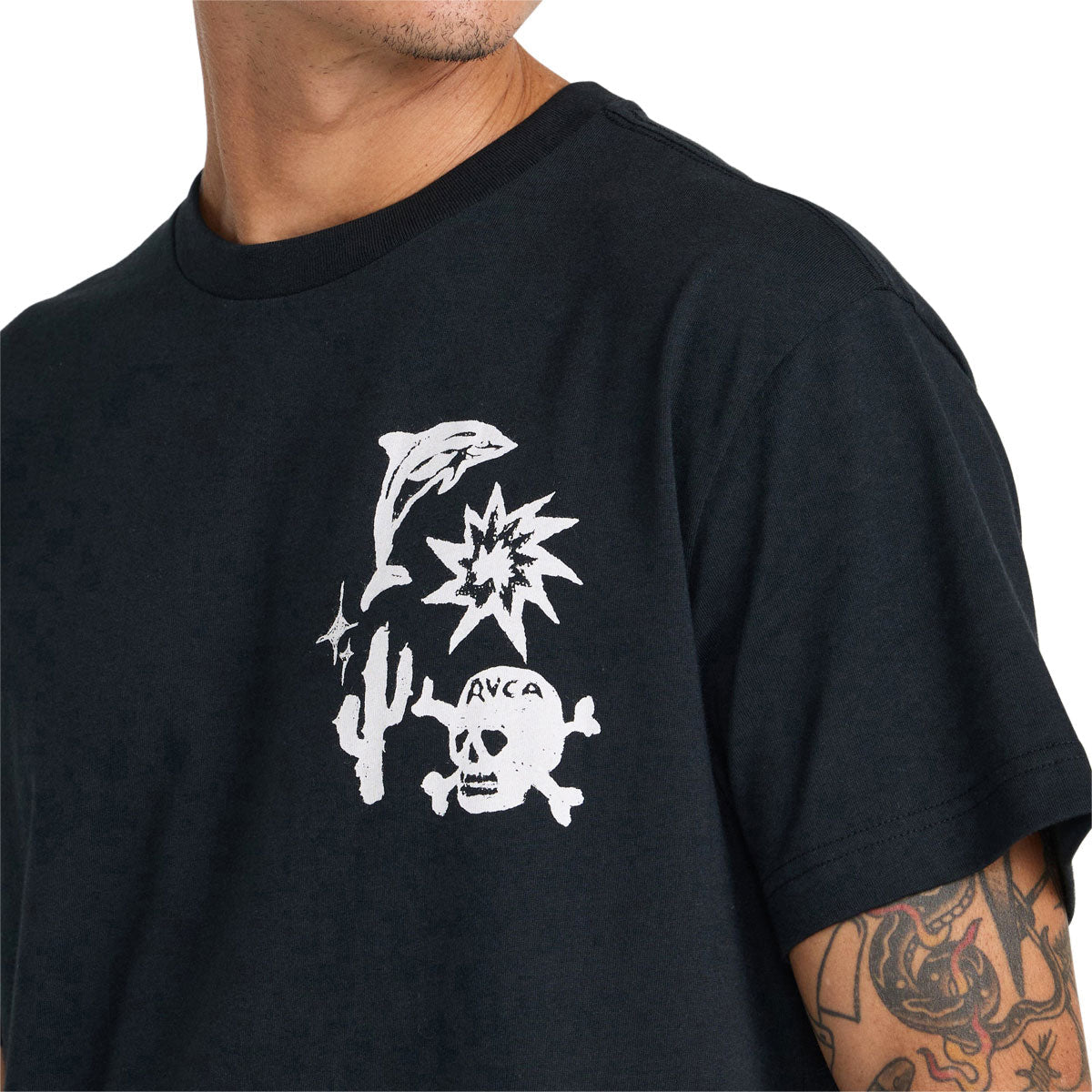 RVCA High On Life T-Shirt - Black image 5