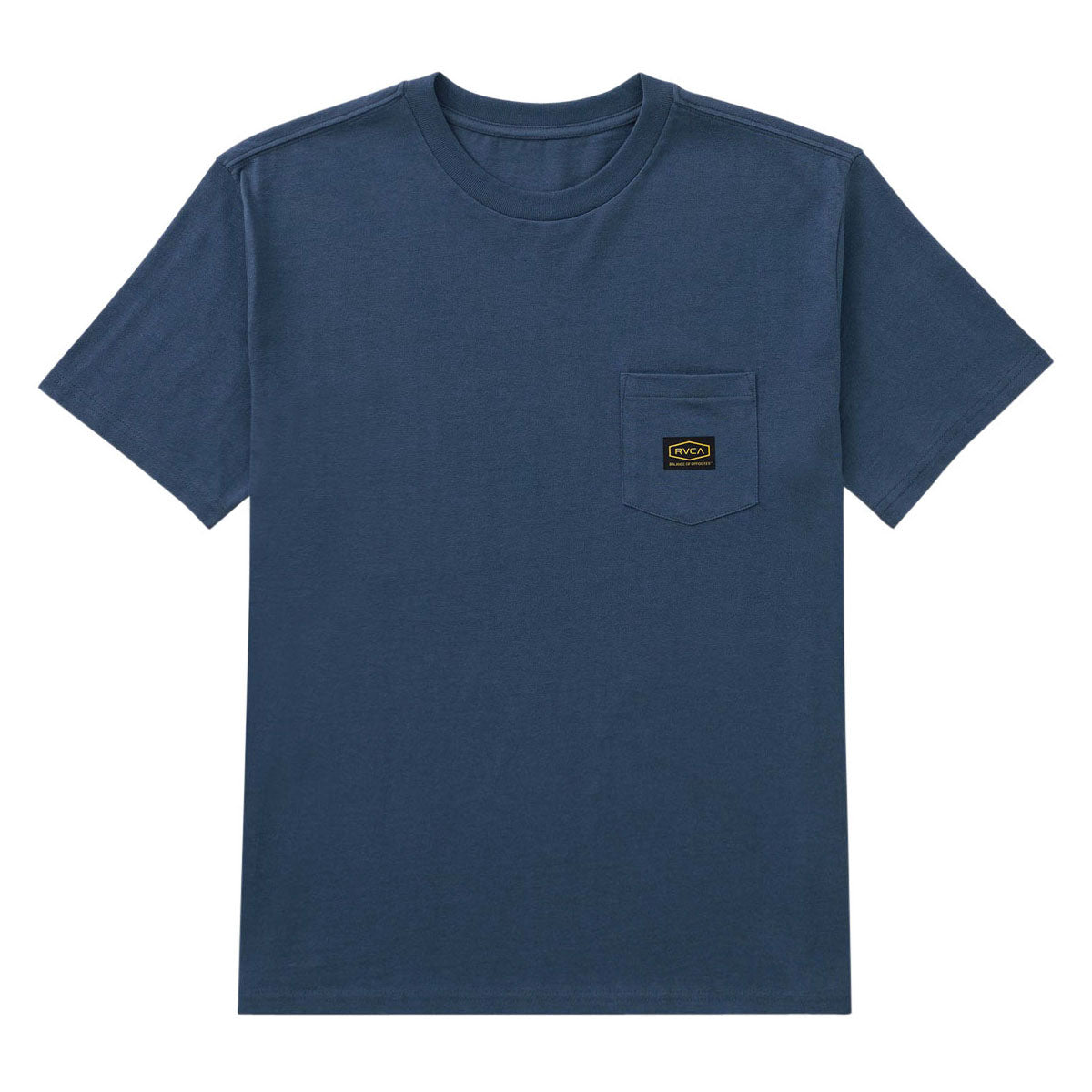 RVCA Americana Pocket Label T-Shirt - Dark Denim image 1