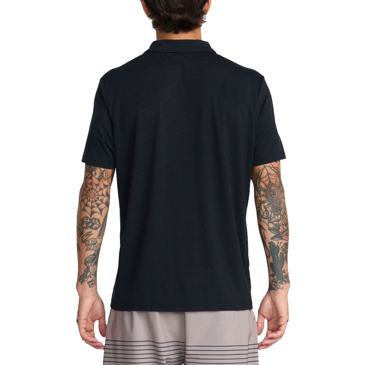 RVCA Balance Polo Shirt - Black image 2