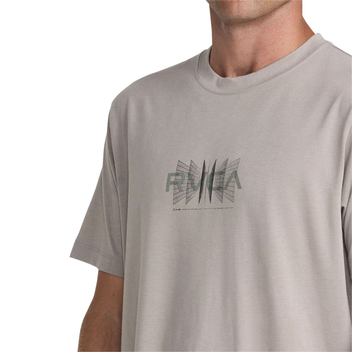 RVCA Inter RVCA T-Shirt - Brown Stone image 5