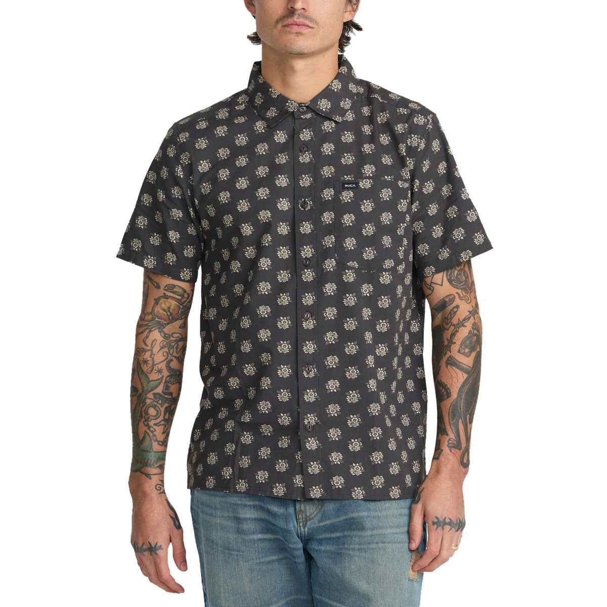 RVCA Breezy Shirt - Pirate Black image 1