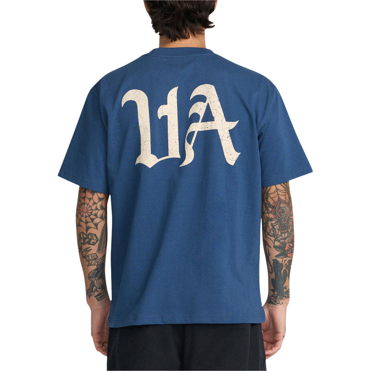 RVCA Old RVCA T-Shirt - Dark Denim image 4