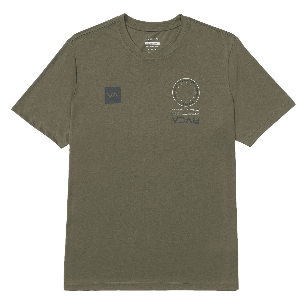 RVCA VA Mark 2 T-Shirt - Army image 1
