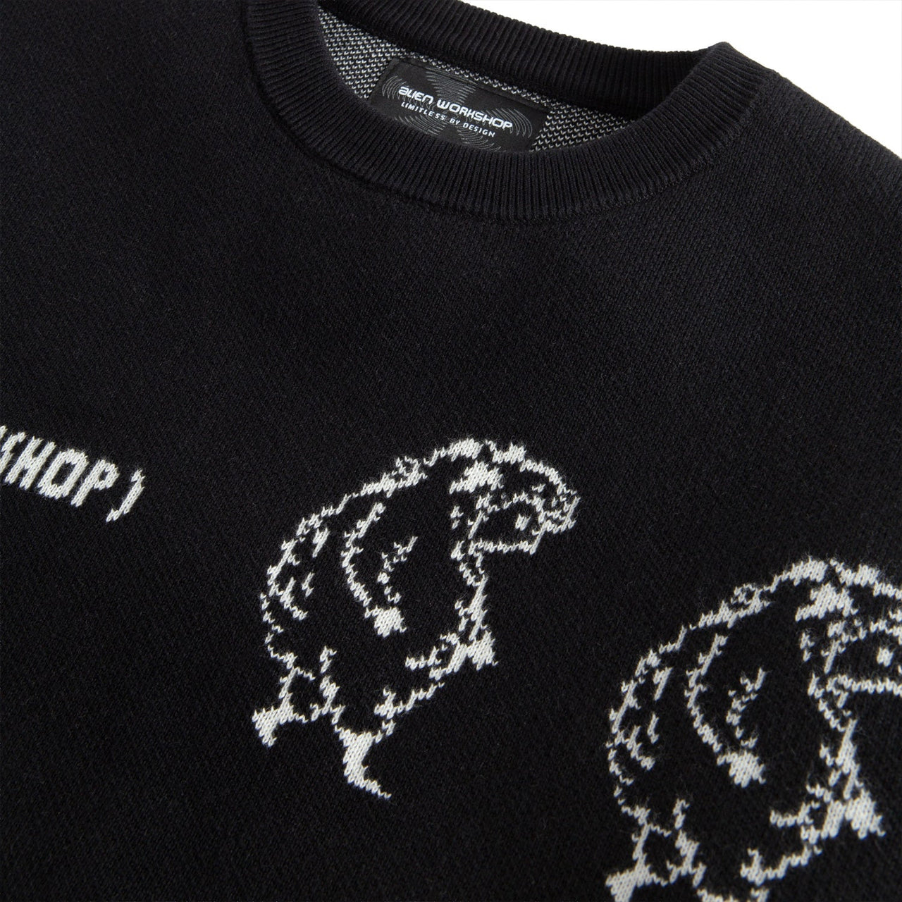 Alien Workshop Sheeple Knit Sweater - Black image 3