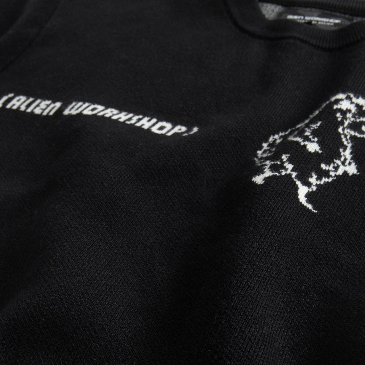 Alien Workshop Sheeple Knit Sweater - Black image 4
