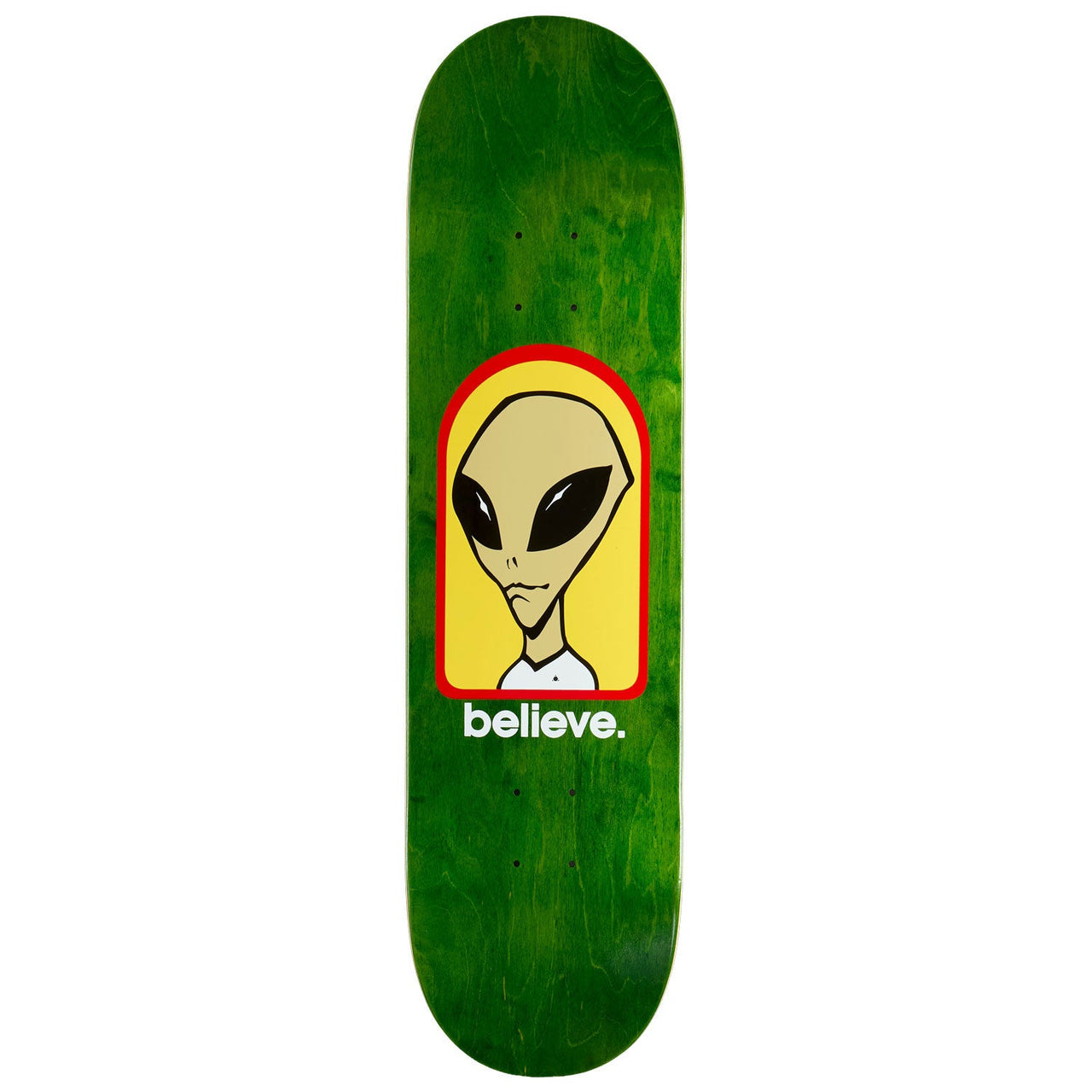 Alien Workshop Believe Skateboard Deck - Assorted Stains - 8.375