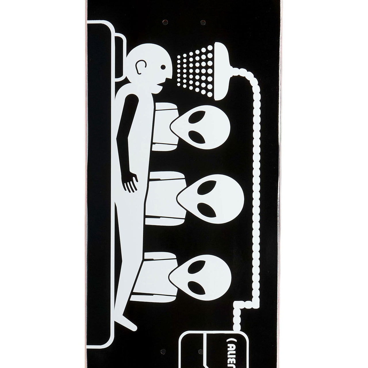 Alien Workshop Abduction Skateboard Deck - Black - 8.125