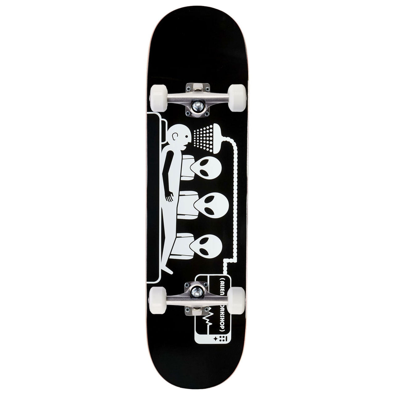 Alien Workshop Abduction Skateboard Complete - Black - 8.50