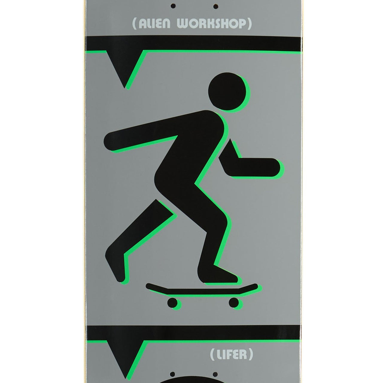 Alien Workshop Lifer Skateboard Deck - Grey - 8.44