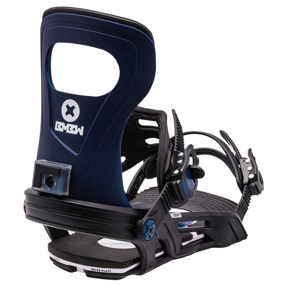 Bent Metal Joint 2024 Snowboard Bindings - Blue/Black image 1