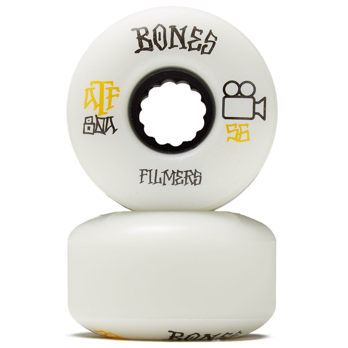 Bones Filmers 80a Skateboard Wheels - 56mm image 2