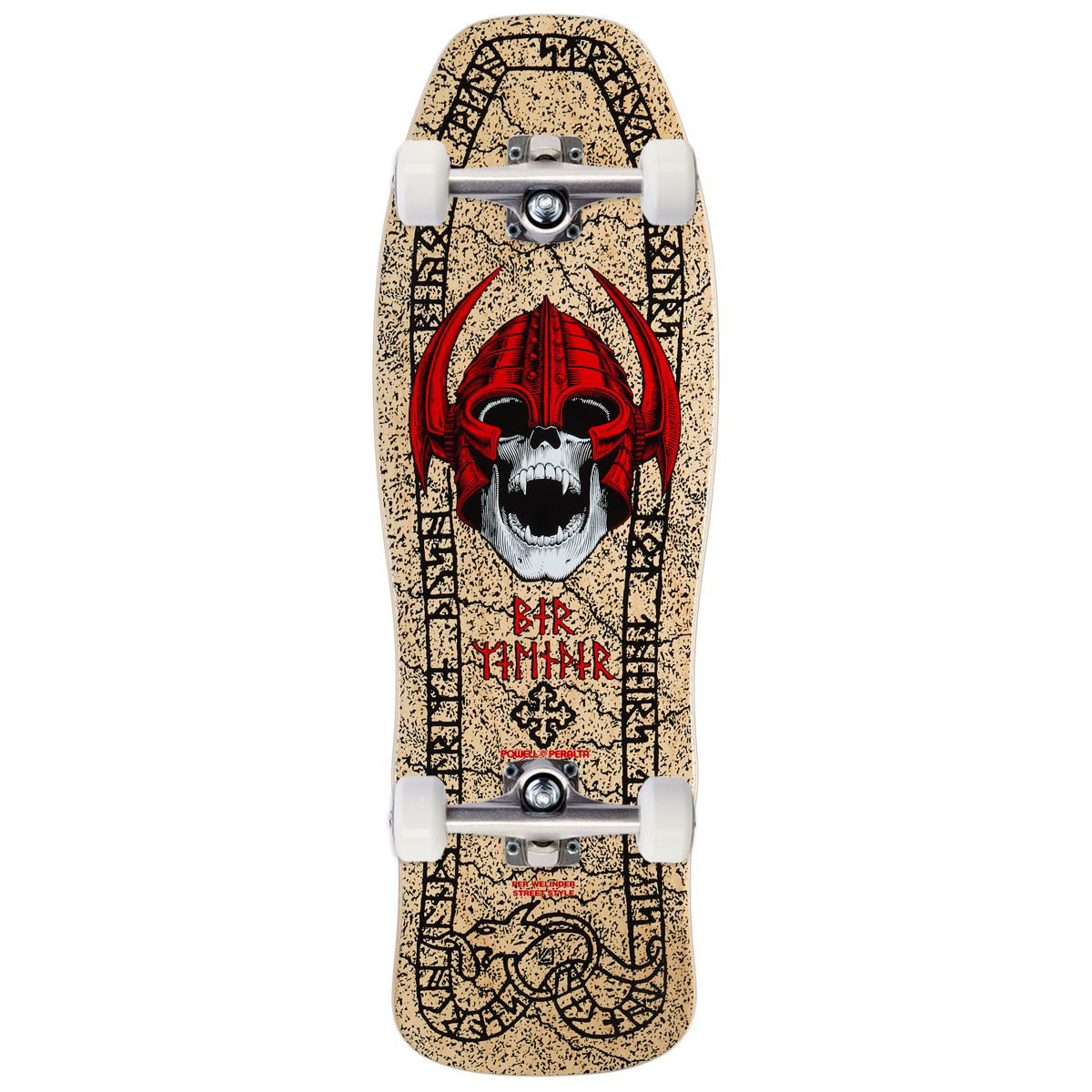 Powell-Peralta Per Welinder Nordic Skull 10 Skateboard Complete - Natural - 9.625