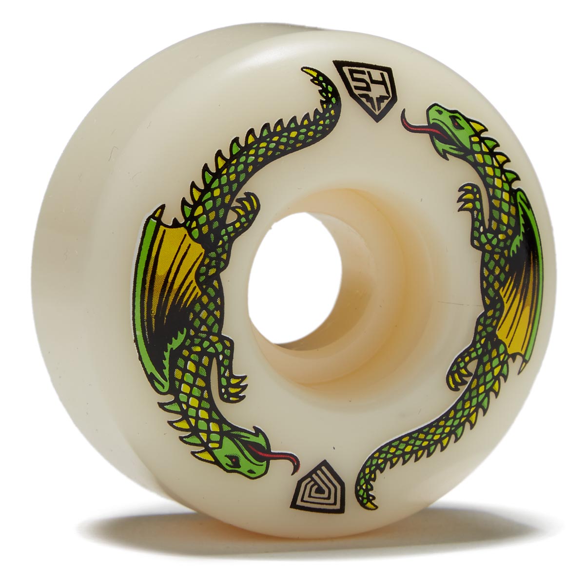 Powell-Peralta Dragon Formula 93a V1 Skateboard Wheels - Off White - 54mm image 1