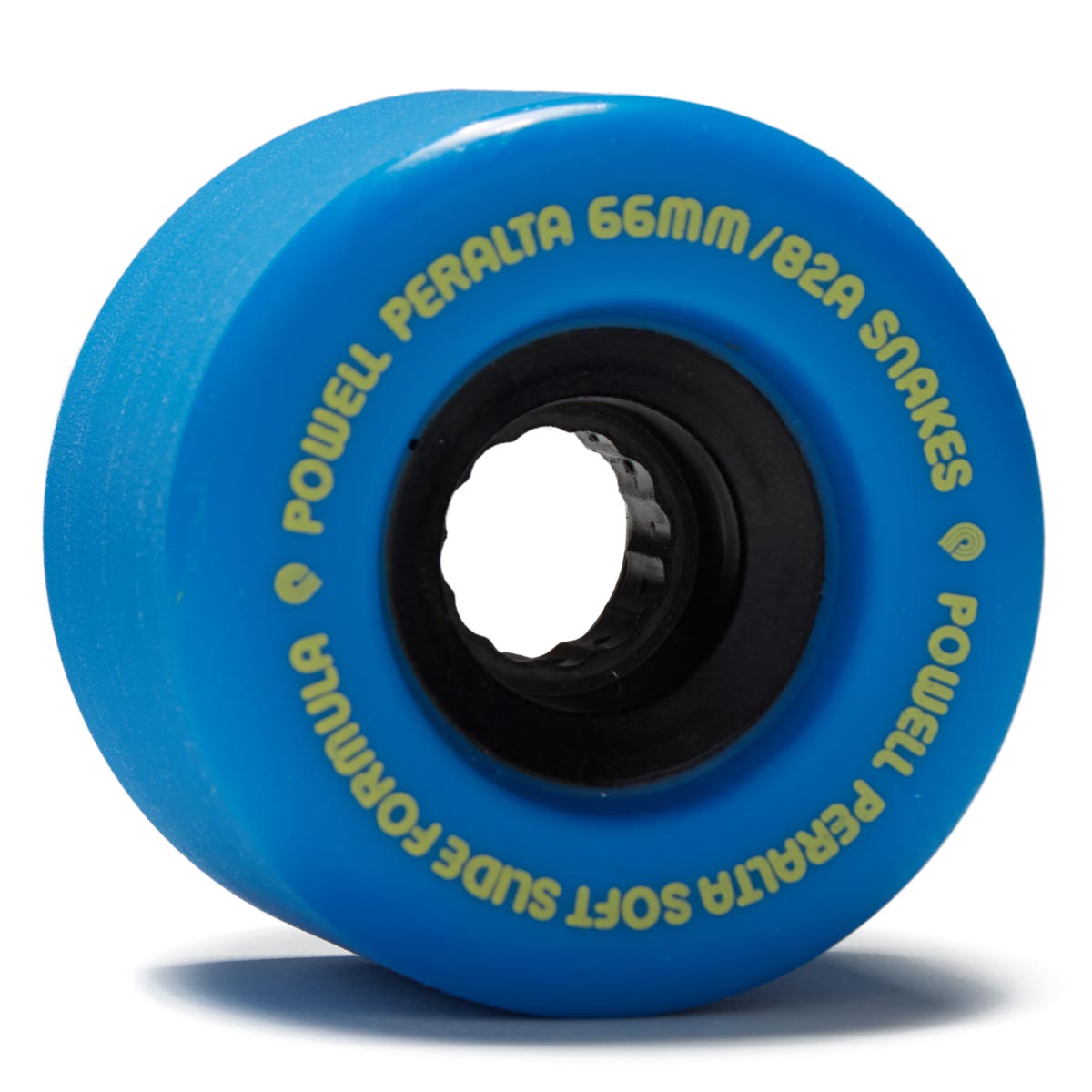 Powell-Peralta Snakes 82A Longboard Wheels - Blue - 66mm image 1