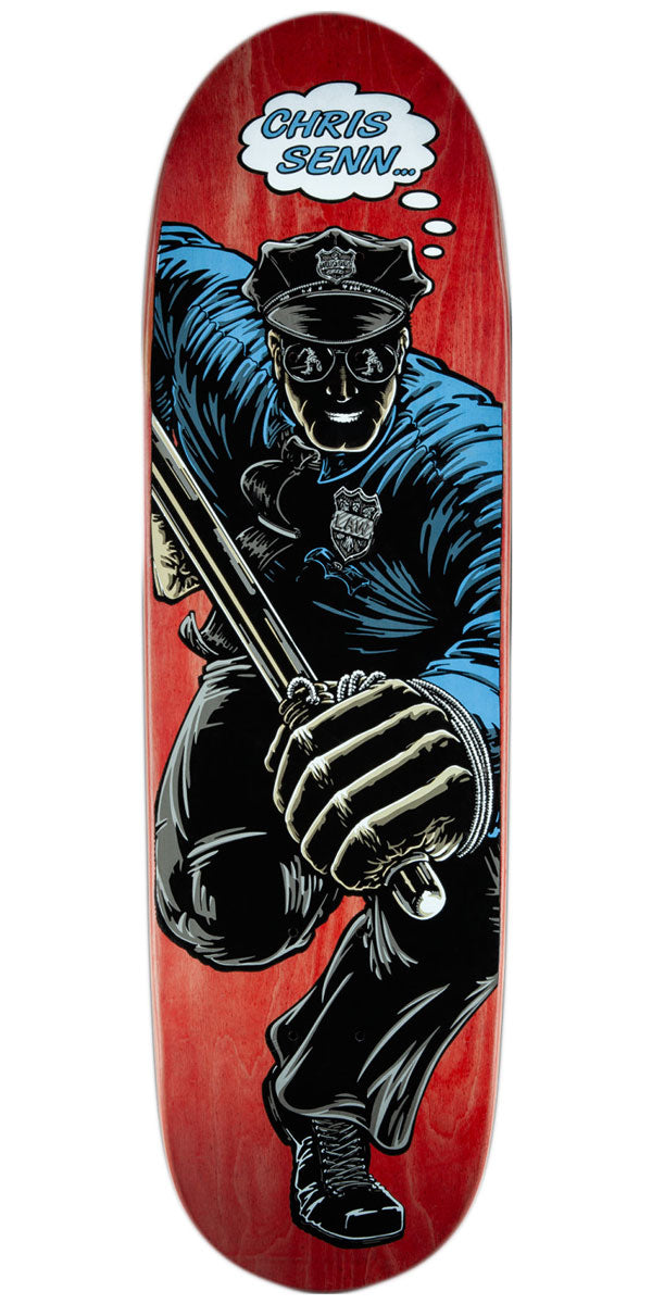 Powell-Peralta Chris Senn Cop Skateboard Deck - 9.13