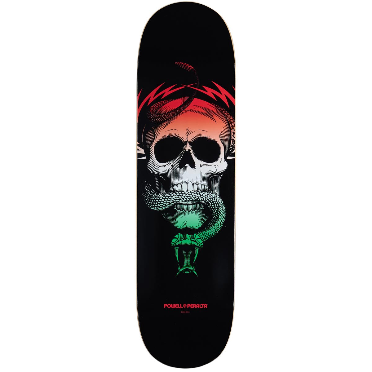 Powell-Peralta Mike McGill Skull & Snake Skateboard Deck - Green Fade - 8.50