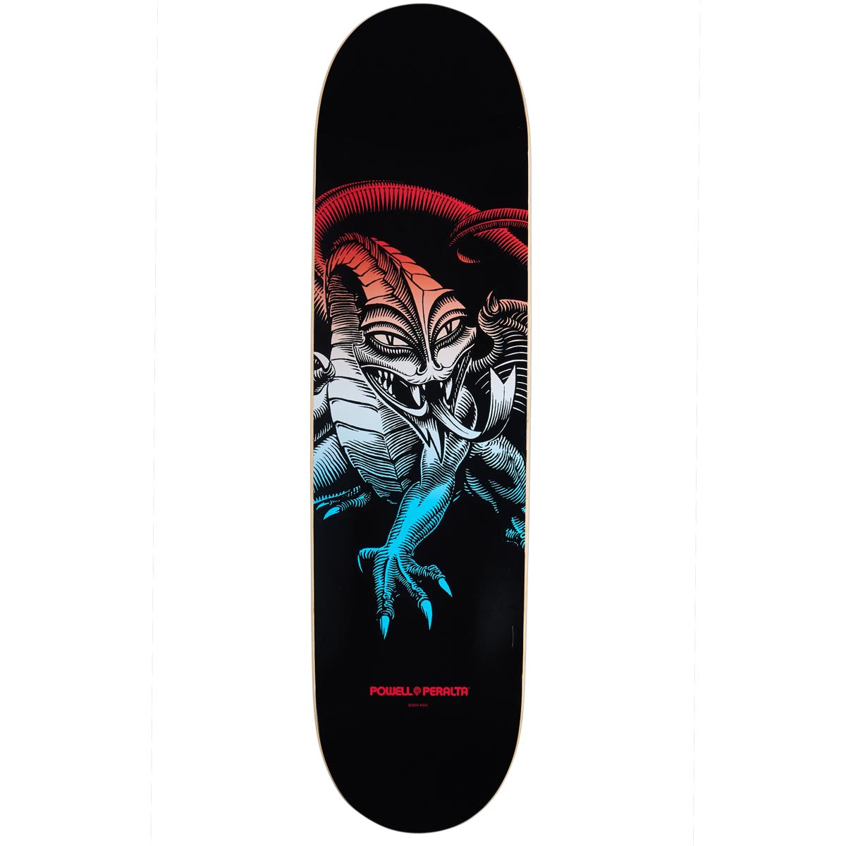 Powell-Peralta Steve Caballero Dragon Skateboard Deck - Blue Fade - 8.25