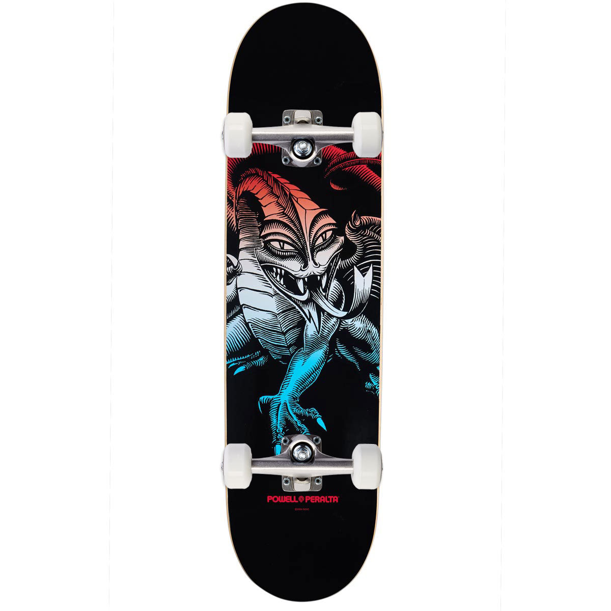 Powell-Peralta Steve Caballero Dragon Skateboard Complete - Blue Fade - 8.25