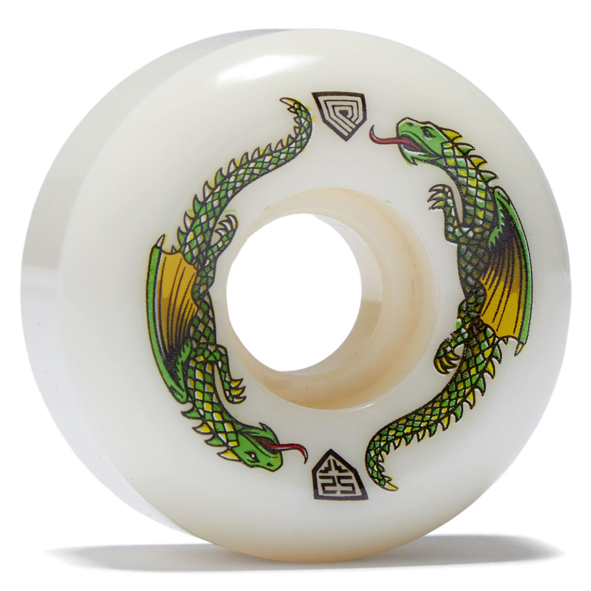 Powell-Peralta Dragon Formula 93a V5 Skateboard Wheels - Off White - 52mm image 1