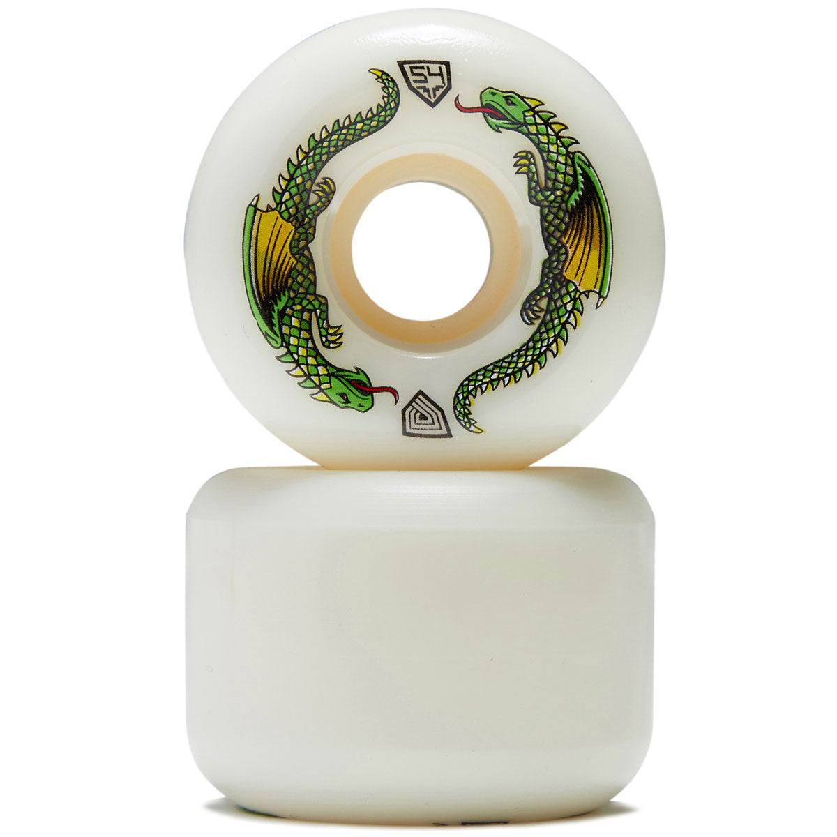 Powell-Peralta Dragon Formula 93a A2 Skateboard Wheels - Off White - 54mm image 2