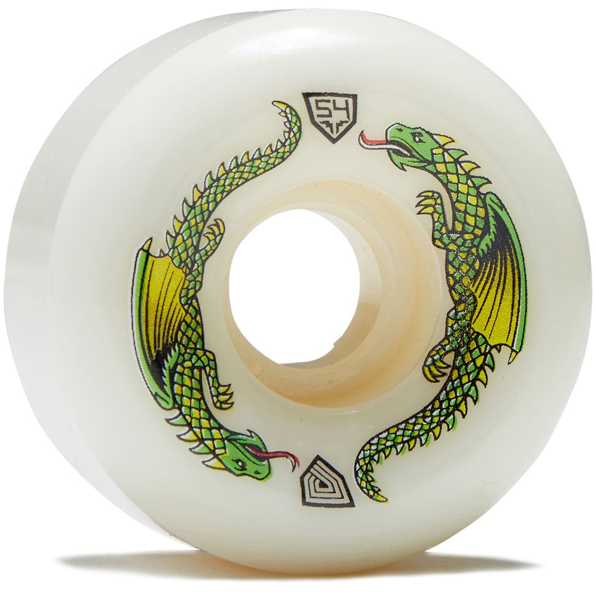 Powell-Peralta Dragon Formula 93a V6 Skateboard Wheels - Off White - 54mm image 1