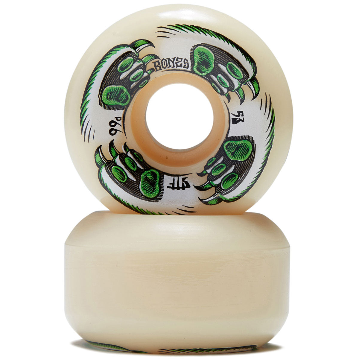 Bones Kitty Twister 99a V5 Sidecut Skateboard Wheels - 53mm image 2