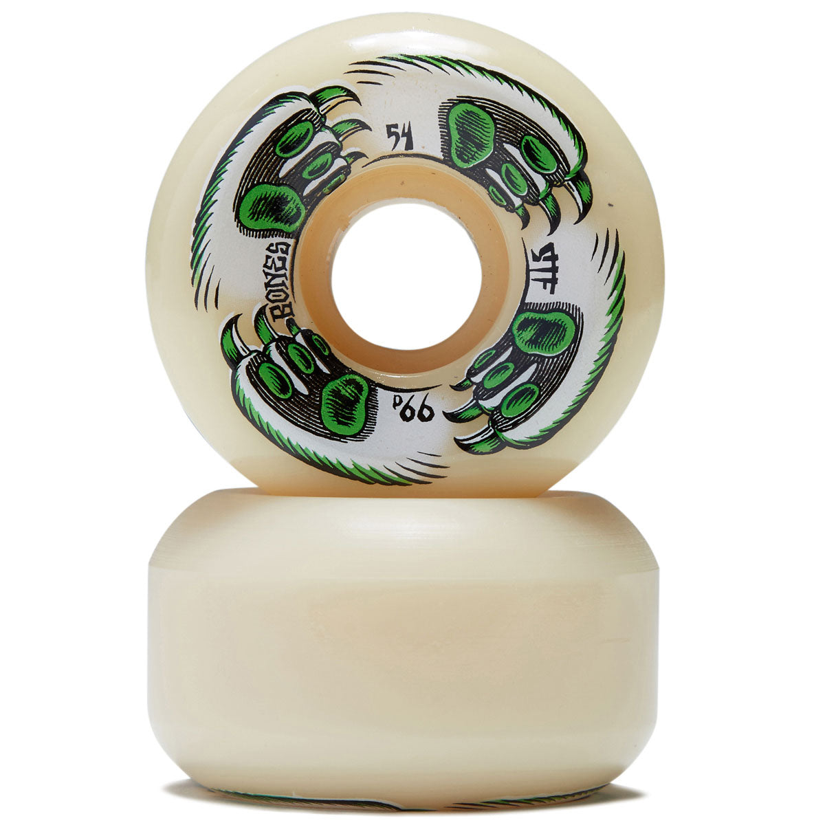 Bones Kitty Twister 99a V5 Sidecut Skateboard Wheels - 54mm image 2