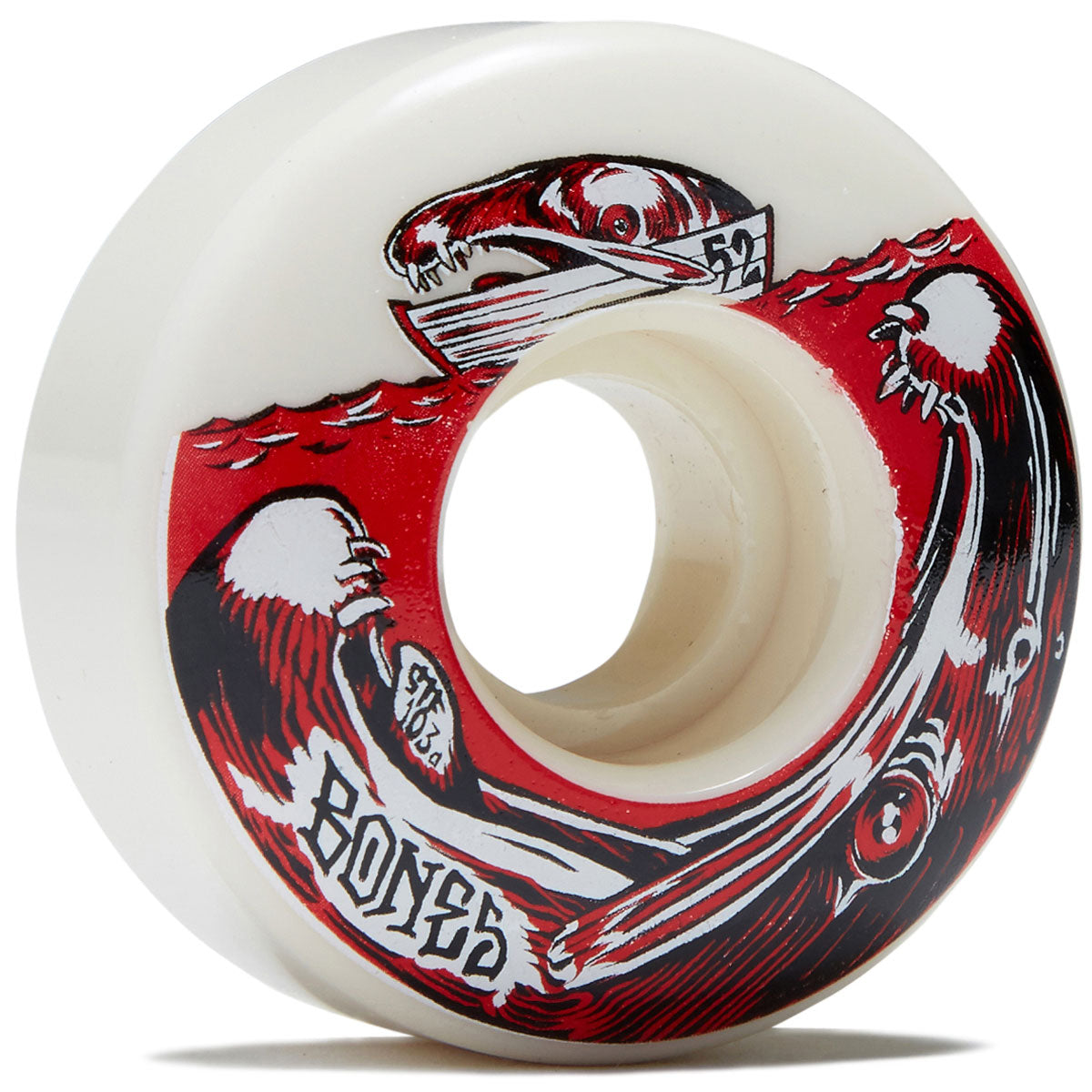 Bones Salmon Dinner 103a V3 Slim Skateboard Wheels - 52mm image 1