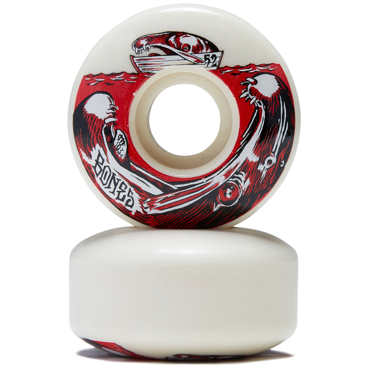 Bones Salmon Dinner 103a V3 Slim Skateboard Wheels - 52mm image 2