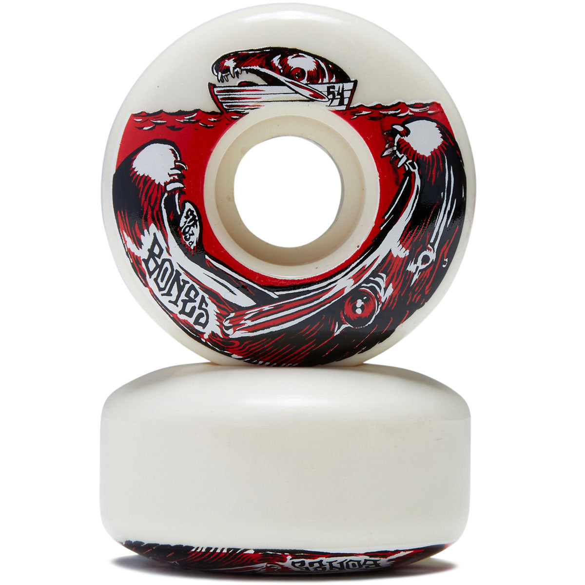 Bones Salmon Dinner 103a V3 Slim Skateboard Wheels - 54mm image 2