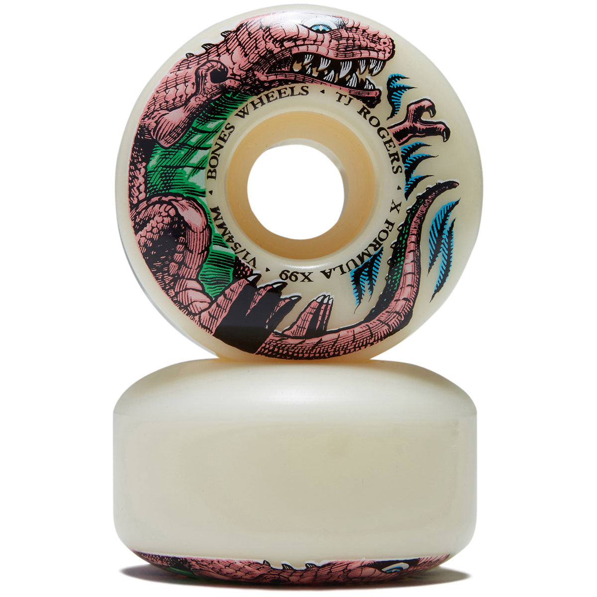 Bones TJ Rogers Dino-Sortas 99A V1 Standard Skateboard Wheels - 54mm image 2