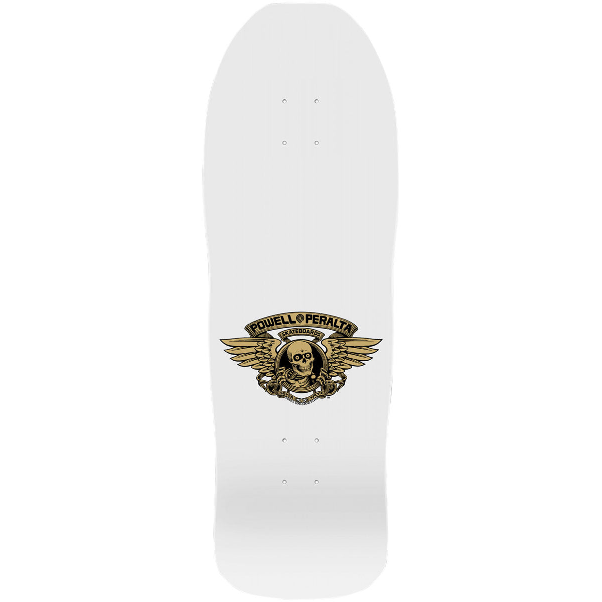 Powell-Peralta Mike Vallely Bug 01 Skateboard Deck - White - 10.00